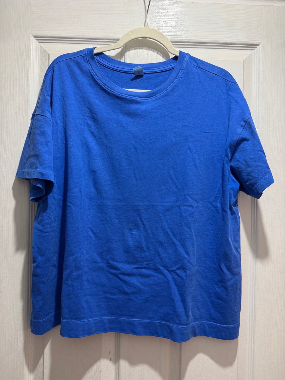 Old Navy Vintage Crew-Neck T-Shirt- Crayon Blue